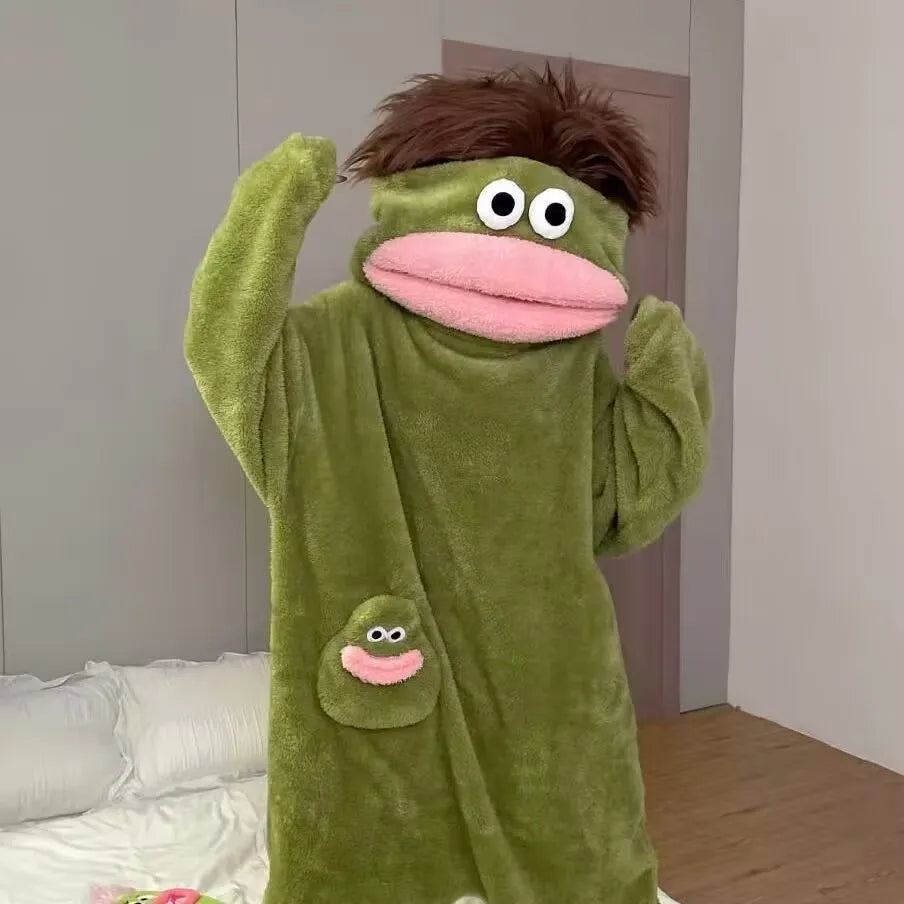 Big Mouth Monster Fleece Onesie