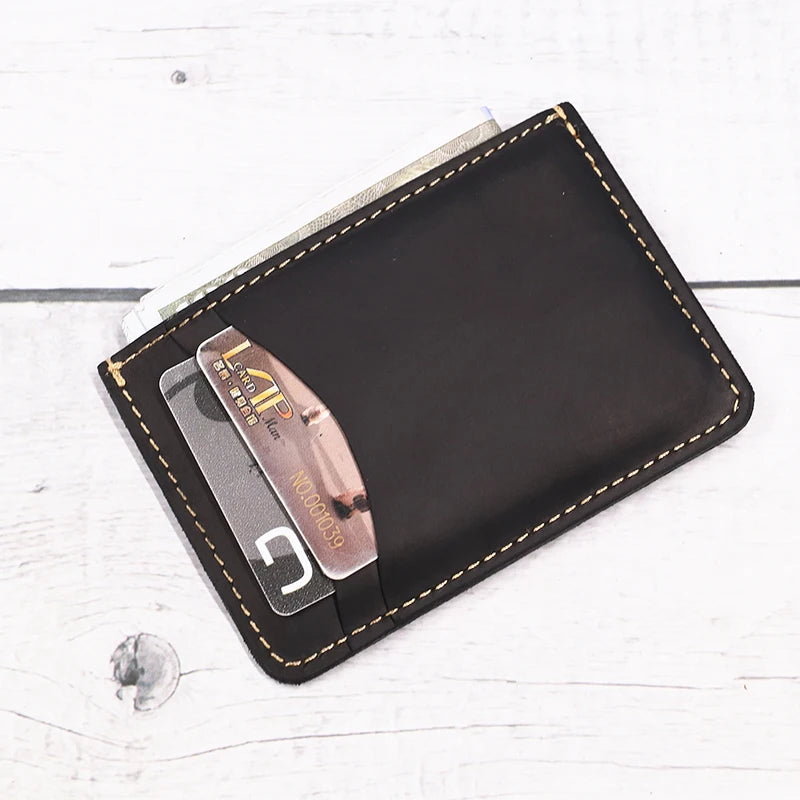 Minimalist Leather Card Wallet