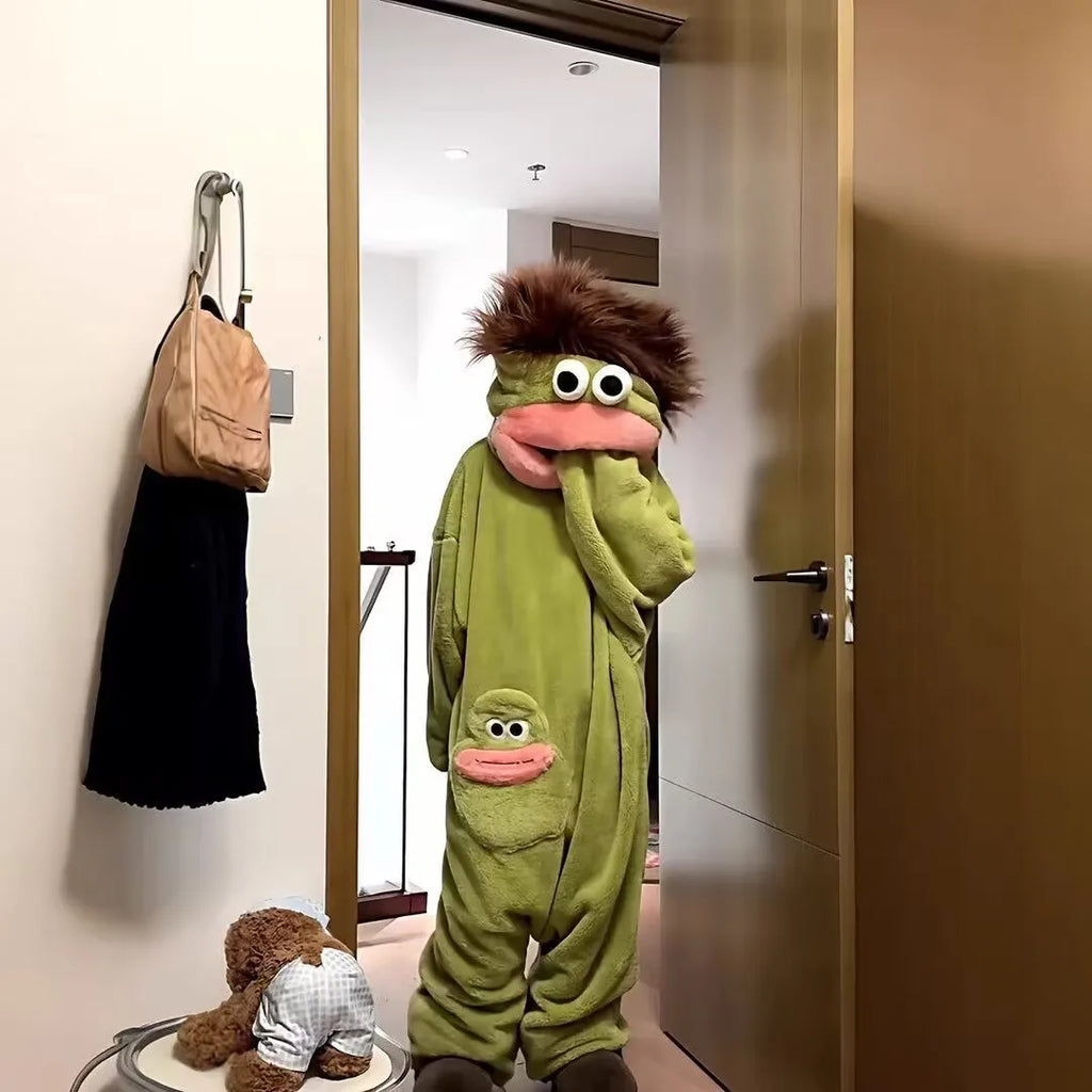 Big Mouth Monster Fleece Onesie