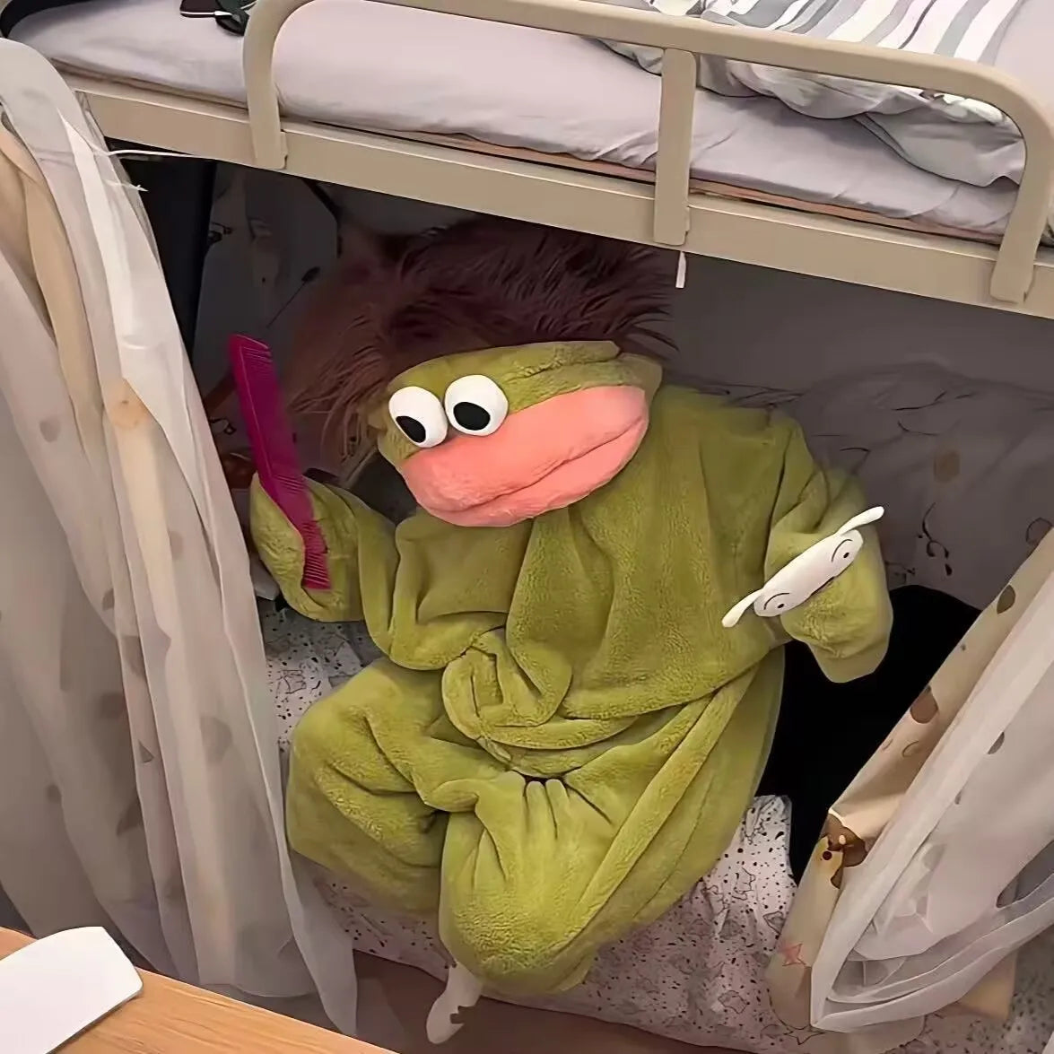 Big Mouth Monster Fleece Onesie