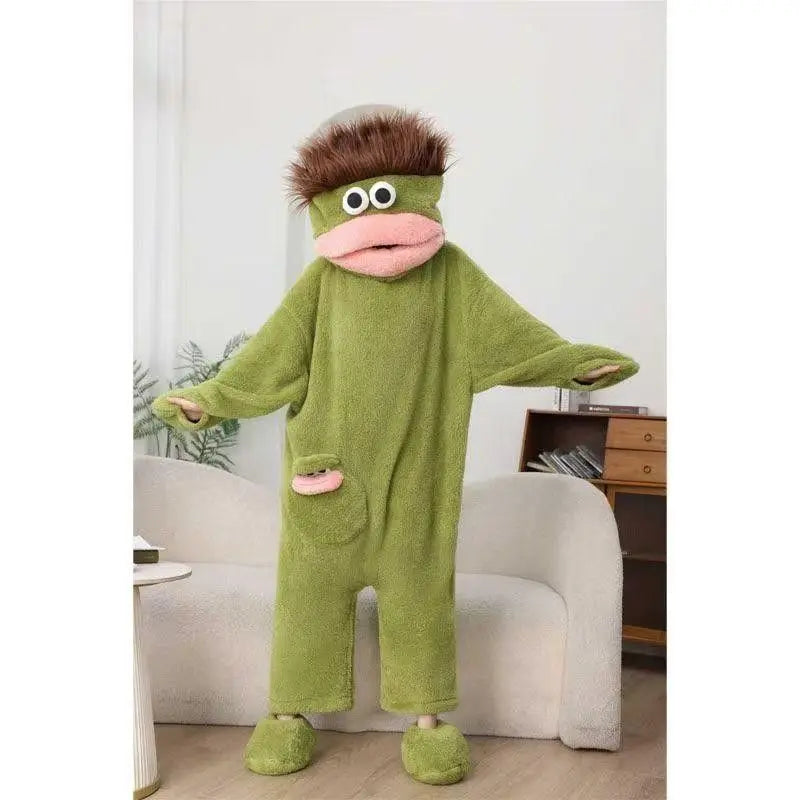 Big Mouth Monster Fleece Onesie