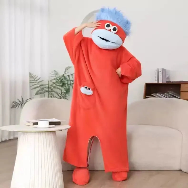 Big Mouth Monster Fleece Onesie